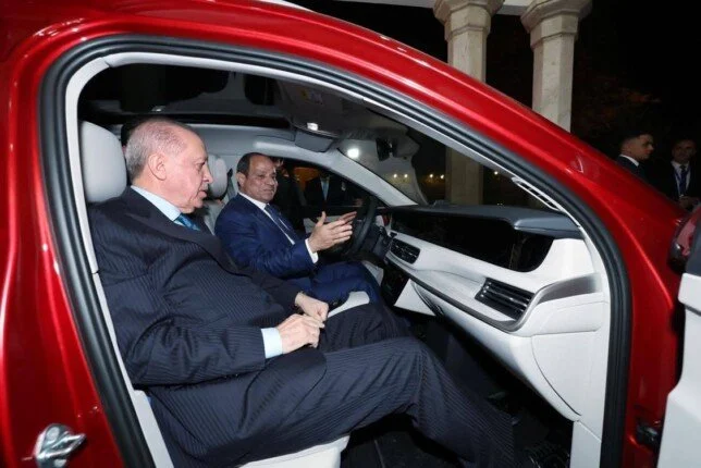 الرئيس السيسى والرئيس اردوغان