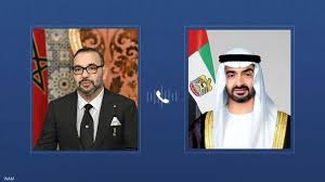 اتصال هاتفي بين ملك المغرب ورئيس الإمارات… تأكيد على التضامن وحماية الأمن