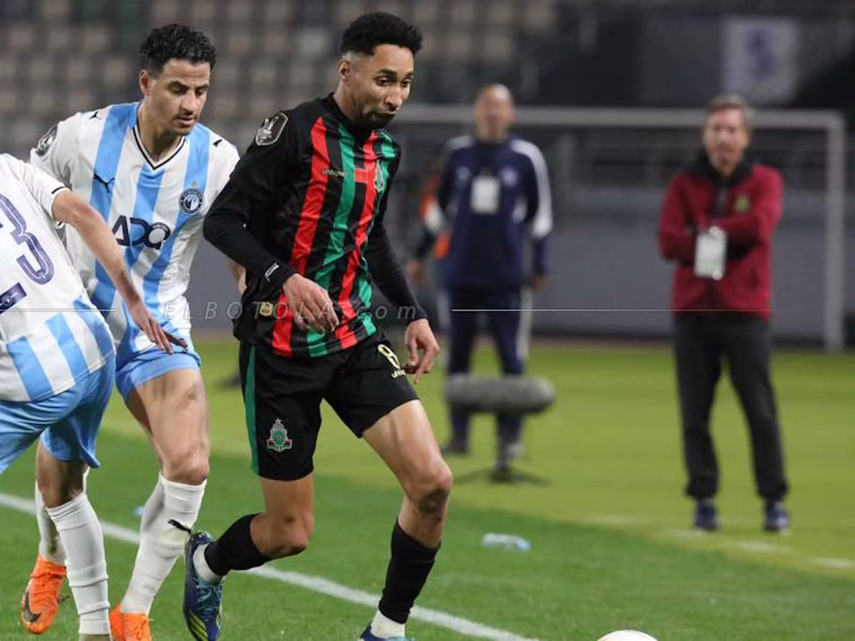 الجيش الملكي يتعادل أمام بيراميدز في ذهاب ربع نهائي دوري أبطال إفريقيا