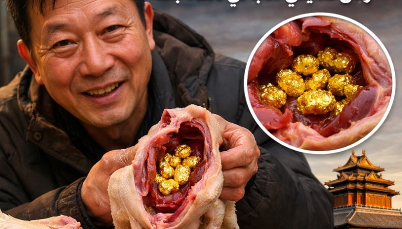 صينى يكتشف جزيئات ذهبية تزن 10 جرامات فى معدة بطة