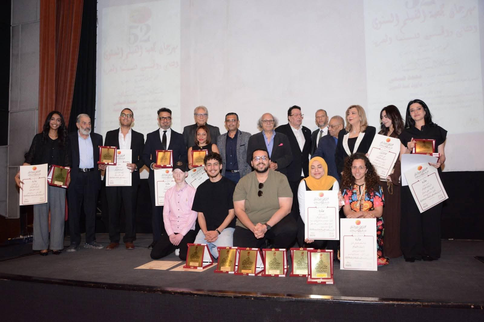 ختام مهرجان جمعية الفيلم للسينما المصرية وتكريم عدد من الفنانين