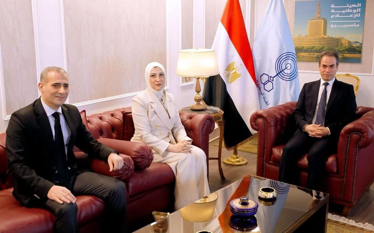  لمياء سمير رئيسا للفضائية المصرية ورضا مصطفى نائبا بقرار من الوطنية للإعلام