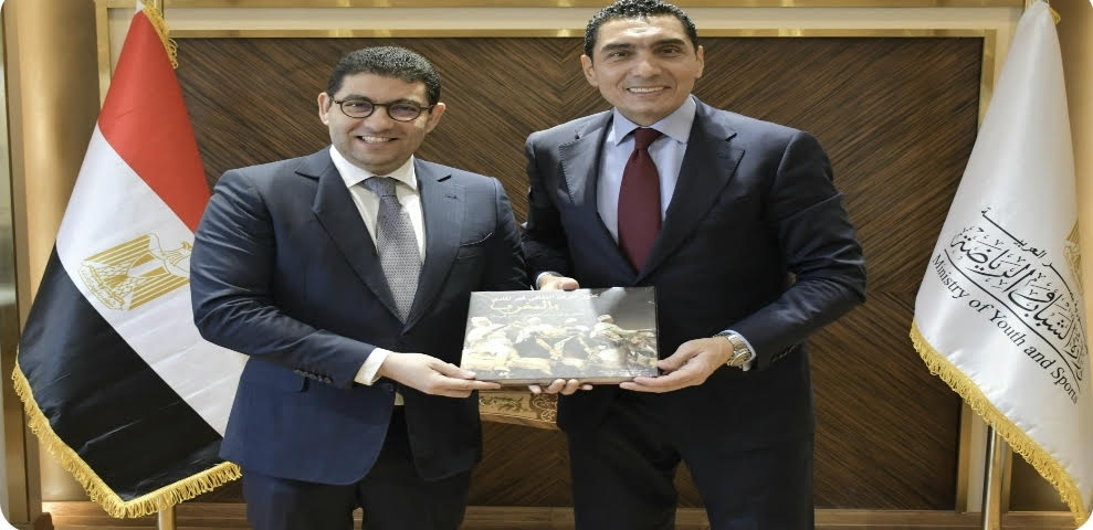 وزير الشباب والرياضة يستقبل نظيره المغربي لبحث تعزيز التعاون المشترك
