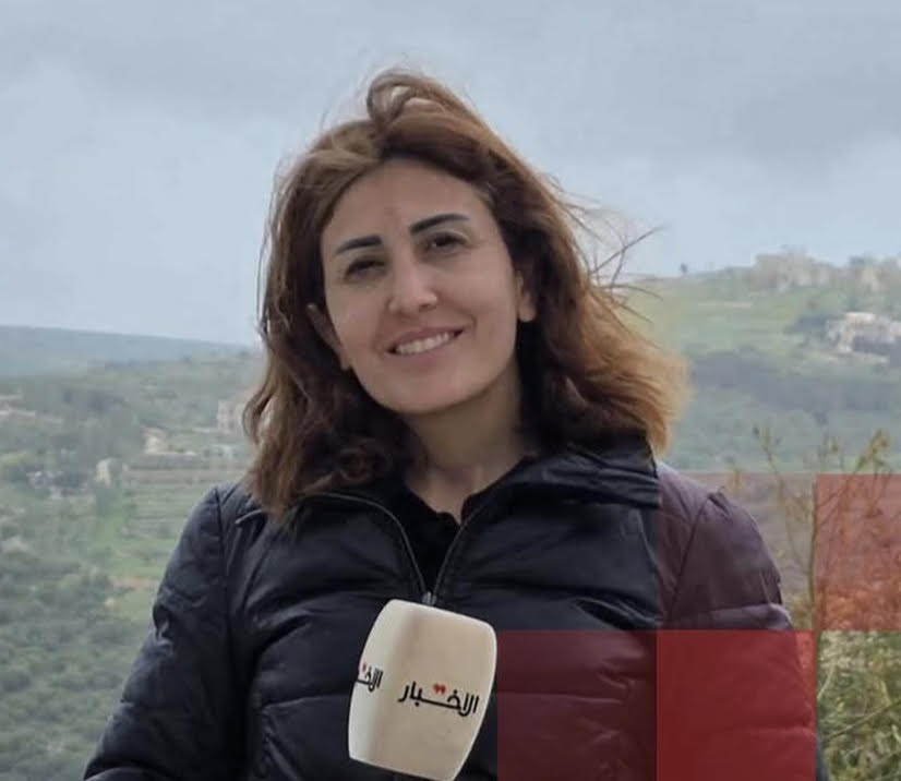  استشهاد الصحفية آمال خليل بقصف إسرائيلي جنوب البلاد