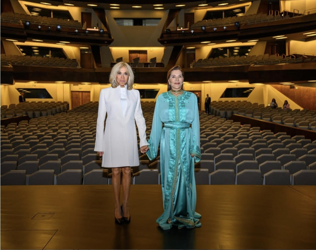 بريجيت ماكرون في الرباط لتدشين المسرح الكبير وتعزيز التقارب المغربي الفرنسي