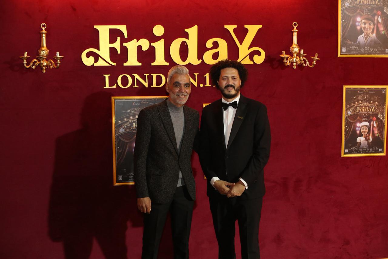 حضورلافت لنجوم الفن والإعلام في العرض الأول لمسرحية «FridaY»