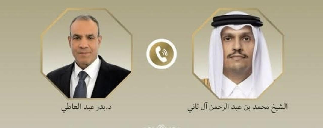 اتصال هاتفي بين وزير الخارجية المصري ونظيره القطري لبحث تطورات الأوضاع الإقليمية