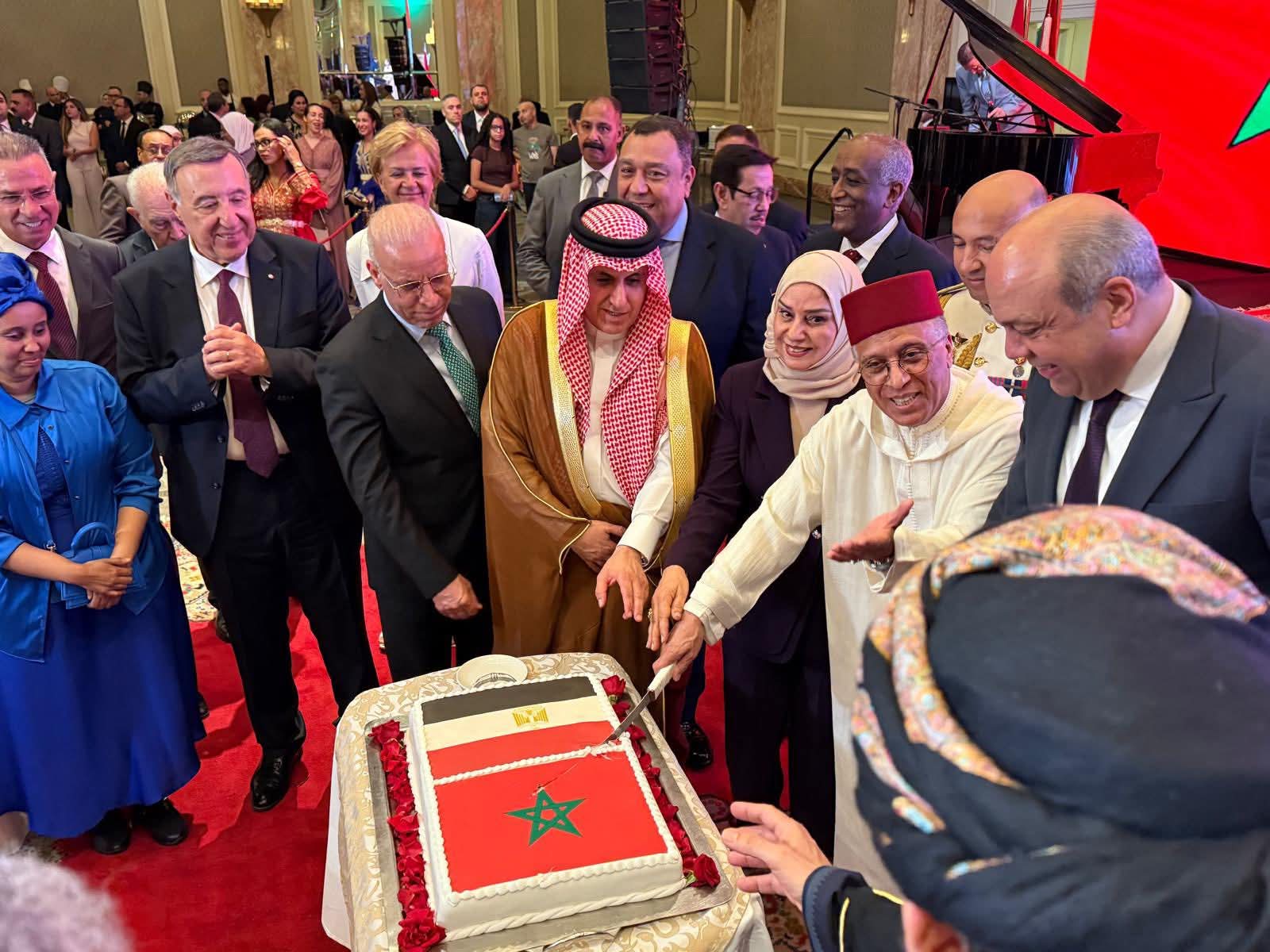 المغرب يحتفل بعيد العرش في القاهرة… والسفير المغربي: المملكة رسخت مكانتها شريكا رئيسيا لإفريقيا