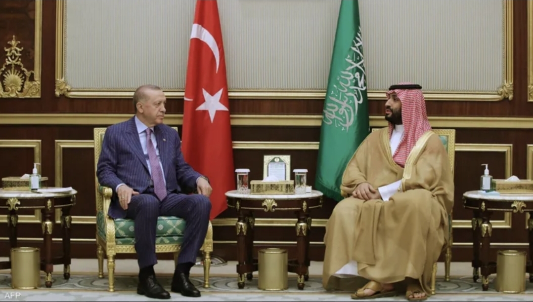 ولي العهد السعودي وأردوغان يبحثان تطورات المنطقة… وتركيا ترحب بالتحالف البحري بقيادة المملكة