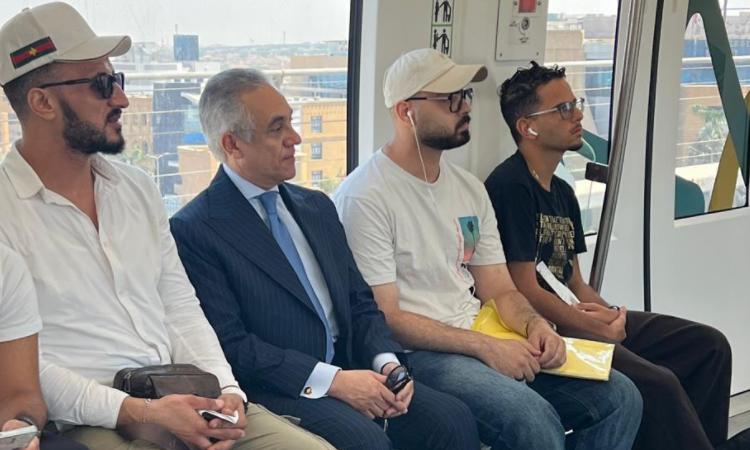صور..وزير العدل: “المونوريل” يعد من أهم المشاريع التى أنجزتها الدولة المصرية تحت قيادة الرئيس عبد الفتاح السيسي