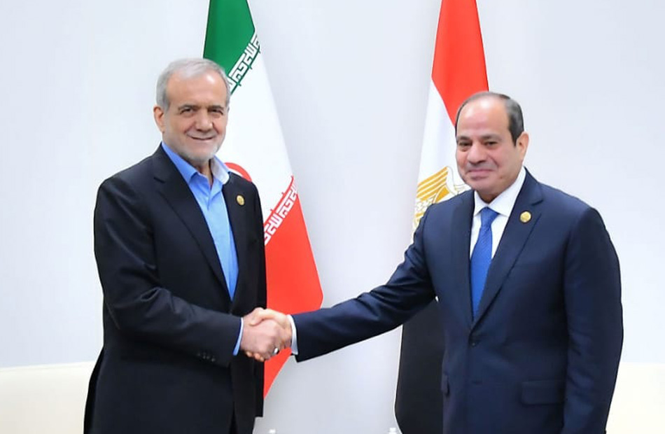 السيسي يدعو إيران لوقف التصعيد وصون سيادة دول المنطقة