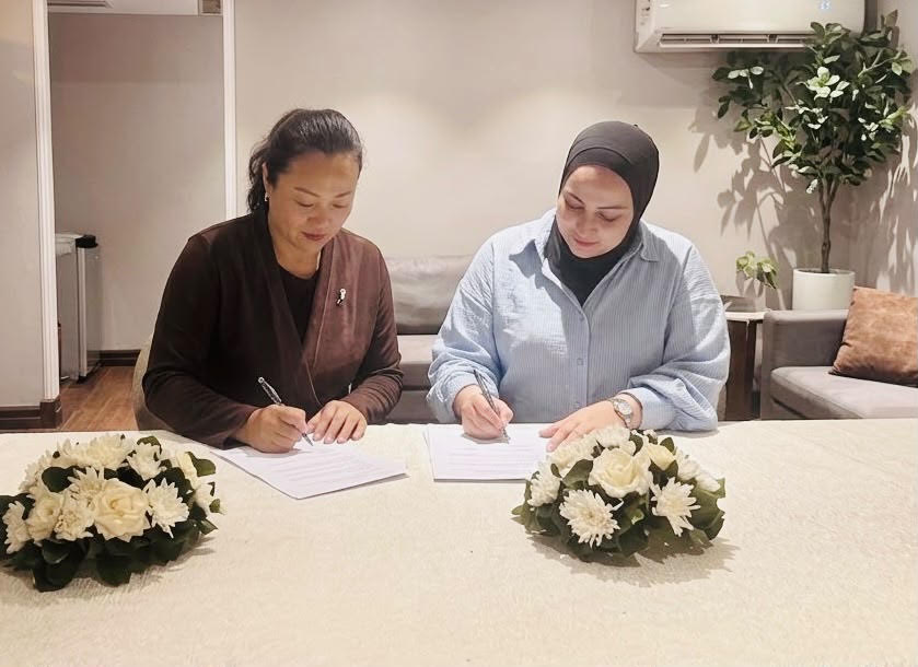 توقيع مذكرة تعاون بين مركز تشينغهاي للإعلام الدولي ومنصة “عناوين” الإعلامية المصرية