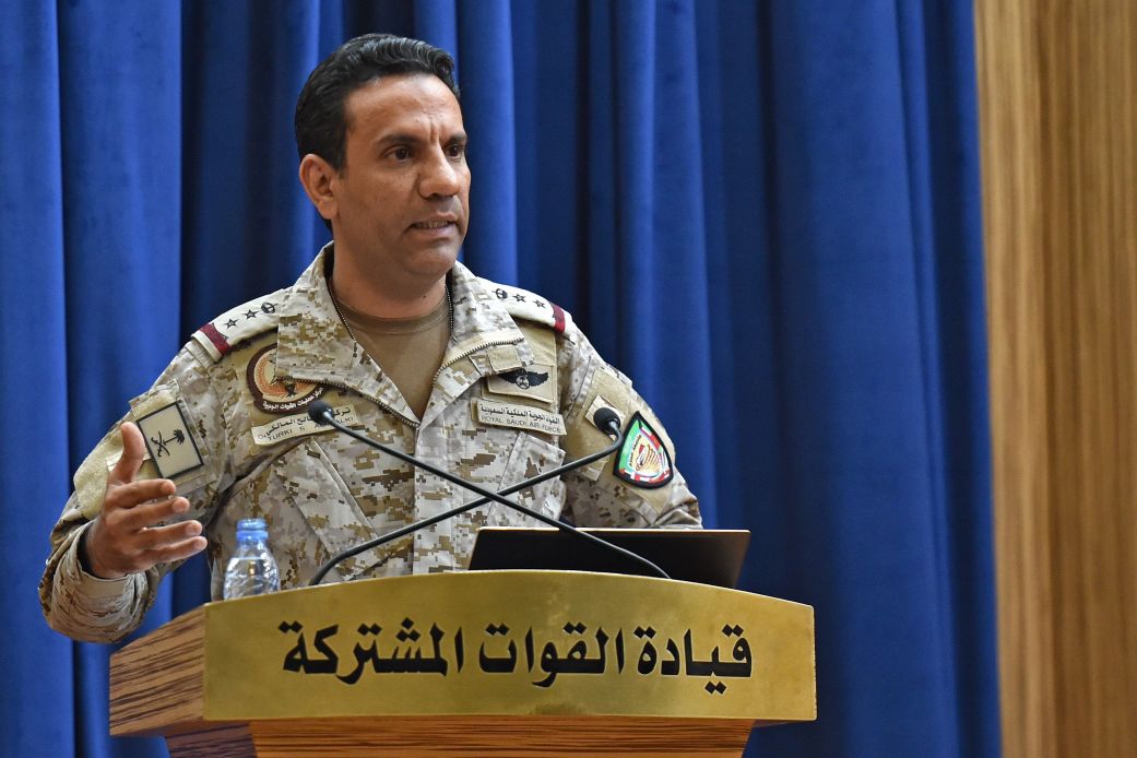 التحالف يعلن تدمير منصتين للصواريخ الباليستية في صنعاء إحداهما استُخدمت لاستهداف الرياض